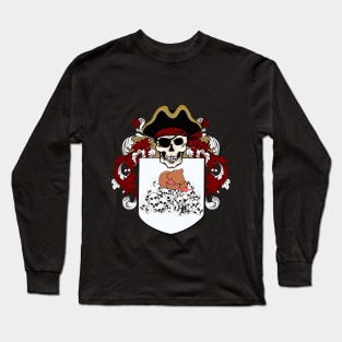 Pirate Crest Long Sleeve T-Shirt